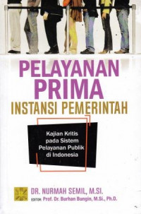 Pelayanan Prima Instansi Pemerintah