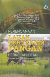 Perencanaan Lahan Pertanian Pangan Berkelanjutan