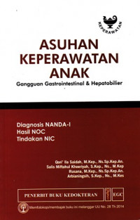 Asuhan Keperawatan Anak : Gangguan Gastrointestinal dan Hepatobilier