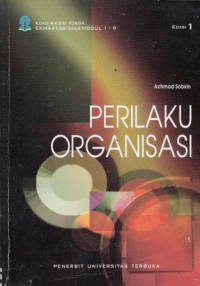 Perilaku Organisasi