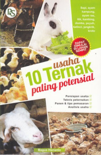 Usaha 10 Ternak Paling Potensial