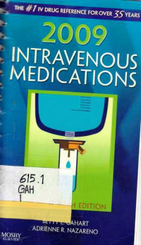 2009 Intervenous Medications