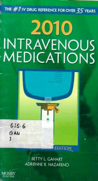 2010 Intravenous Medications