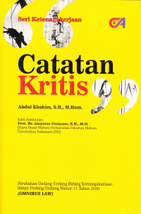 Catatan Kritis