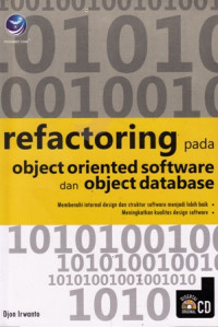 Refactoring Pada Object Oriented Software Dan Object Database