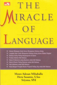 The Miracle Of Language