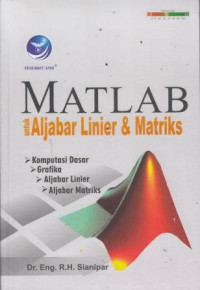 Matlab Untuk Aljabar Linear Dan Matriks