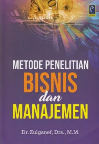 Metode Penelitian Bisnis dan Manajemen