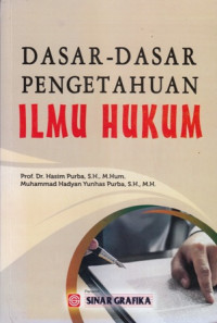 Dasar-Dasar Pengetahuan Ilmu Hukum