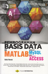 Pemrograman Basis Data di Matlab dengan MySQL dan Microsoft Accesss