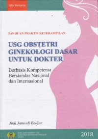 USG Obstetri Ginekologi Dasar Untuk Dokter