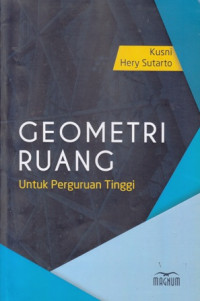 Geometri Ruang: Untuk Perguruan Tinggi