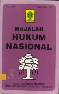 Majalah Hukum Nasional