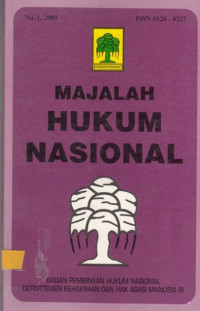 Majalah Hukum Nasional