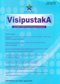 Jurnal Visipustaka : Jaringan Informasi Antarperpustakaan