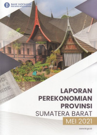 Laporan Perekonomian Provinsi Sumatera Barat Mei 2021