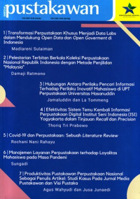 Jurnal Media Pustakawan : Vol. 28 No.1