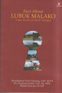 Fact About Lubuak Malako : Nagari Mandiri di Daerah Tertinggal