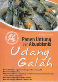 Panen untung dari akuabisnis udang galah