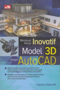 Membuat Karya Inovatif Model 3D Dengan Autocad