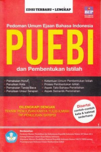 Pedoman Umum Ejaan Bahasa Indonesia Dan Pembentukan Istilah