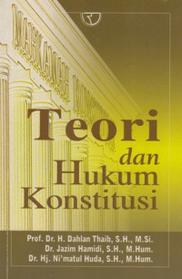 Teori dan Hukum Konstitusi