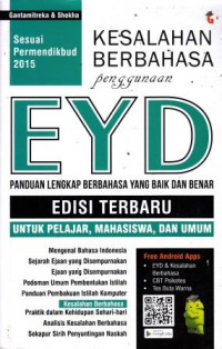 Kesalahan Berbahasa: Penggunaan EYD