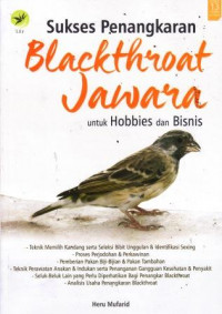 Sukses Penangkaran Blackthroat Jawara Untuk Hobbies Dan Bisnis