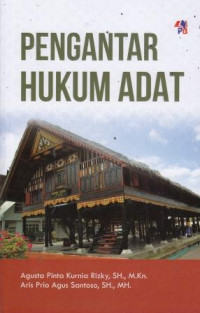 Pengantar Hukum Adat