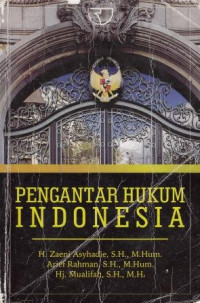 Pengantar Hukum Indonesia