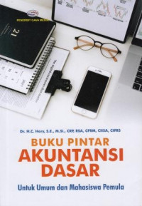 Buku pintar akuntasi dasar untuk umum dan mahasiswa pemula