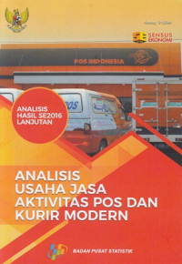 Analisis Hasil Se2016 Lanjutan Analisis Usaha Jasa Aktivitas Pos Dan Kurir Modern