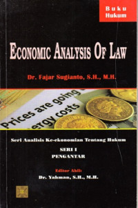 Economic Analysis Of Law