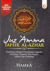 Juz 'Amma : Tafsir Al-Azhar