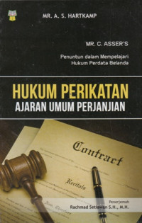 Hukum Perikatan : Ajaran Umum Perjanjian