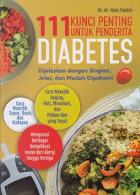 111 Kunci Penting Untuk Penderita Diabetes : Dijelaskan dengan Singkat, Jelas, dan Mudah Dipahami