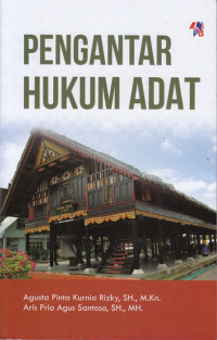 Pengantar hukum adat