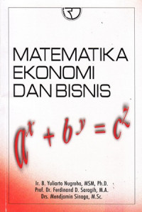 Matematika Ekonomi dan Bisnis