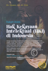 Hukum Acara Hak Kekayaan Intelektual (HKI) Di Indonesia