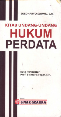 Kitap undang-undang hukum perdata