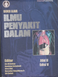 Buku ajar ilmu penyakit dalam jilid ll edisi v