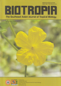 Biotrapia The Southeast Asian Journal of Tropical Biology : Vol 24, No 1, April 2017