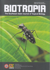 Biotrapia The Southeast Asian Journal of Tropical Biology : Vol 23, No 2, April 2016