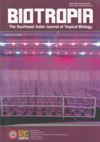 Biotrapia The Southeast Asian Journal of Tropical Biology : Vol 28, No,1 April 2021