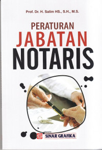 Peraturan Jabatan Notaris