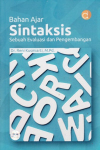 Bahan Ajar Sintaksis : Sebuah Evaluasi dan Pengembangan