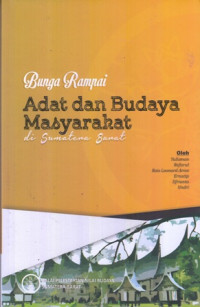 Bunga Rampai: Adat dan Budaya Masyarakat di Sumatera Barat