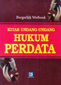 Kitab undang - undang hukum perdata