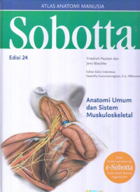 Sobotta Atlas Anatomi Manusia : Anatomi Umum dan Sistem Muskuloskeletal