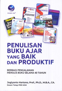 Penulisan buku ajar yang baik dan produktif